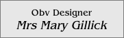 Obv Designer
Mrs Mary Gillick